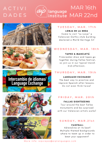 Week 12:16–22 maart