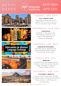 Week 15:6–12 april