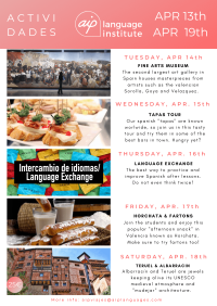 Week 16:13–19 april