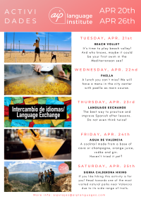 Week 17:20–26 april