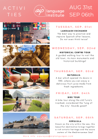 Week 36:31 augustus – 6 september